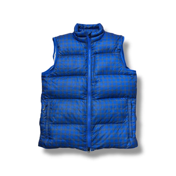 Nike 500필 로프 블루 패턴 패딩 베스트