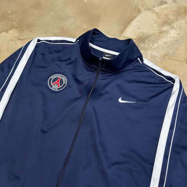 XL 나이키 파리생제르맹 화이트라인 네이비 트랙탑