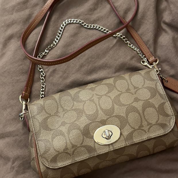 Coach signature Ruby crossbody mini bag