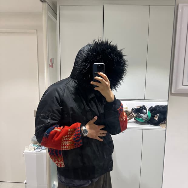 준야와타나베 자미로콰이 펜들턴 n2b