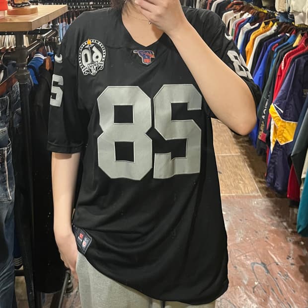 [HI] 나이키 NFL  레이더스 저지 블랙