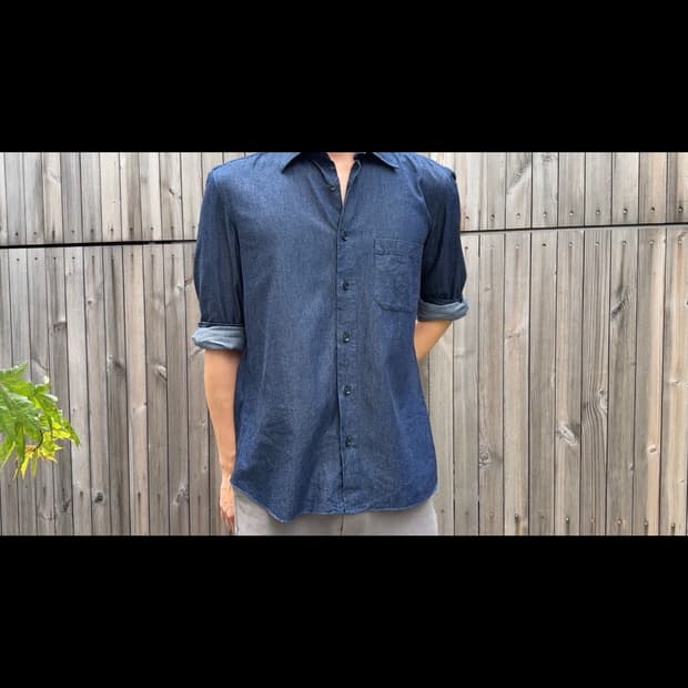 K8.0on Chambray Denim Shirt