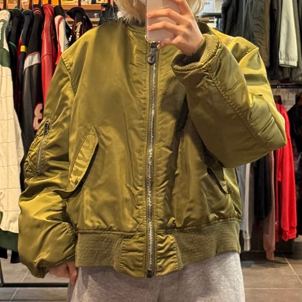 [NO.9] Alpha industry 알파 인더스트리 MA-1 항공점퍼