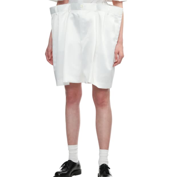 새상품 느와케이니노미야 사틴 숏팬츠 S