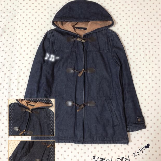 빈티지 데님 떡볶이 자켓