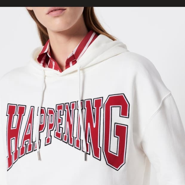 (정품) 산드로 해프닝 후드 맨투맨 3사이즈