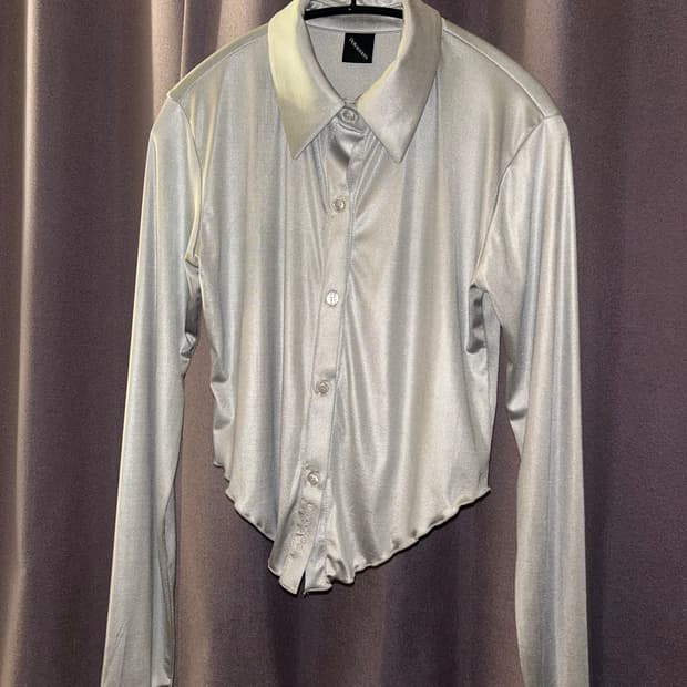 폴리수엠 실버 져지 셔츠