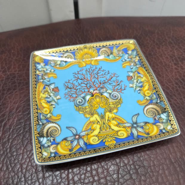 베르사체 로젠탈 세라믹 사각 플레이트