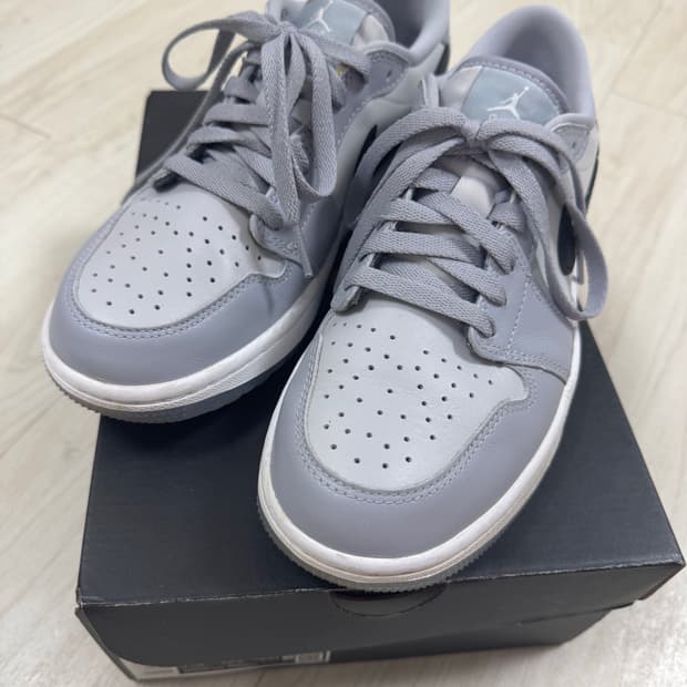 에어조던 골프화 울프그레이