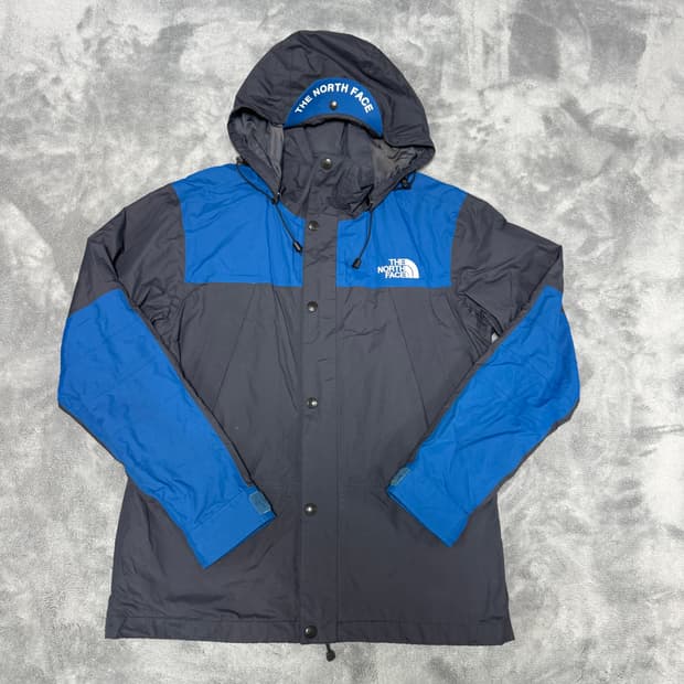 노스페이스 블루 배색 하이벤트 바람막이