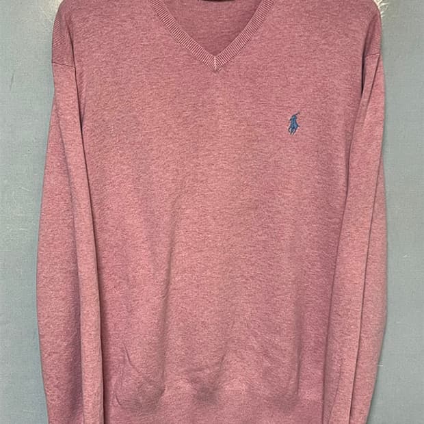 POLO 폴로 여자니트 브이넥 춘추 캐주얼 XL 105 88