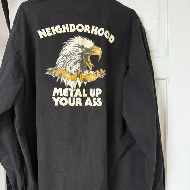 네이버후드 켄달 독수리자켓 블랙 L