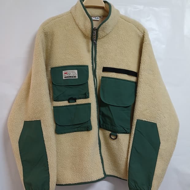 (XL,105)휠라 FILA 뽀글이 집업
