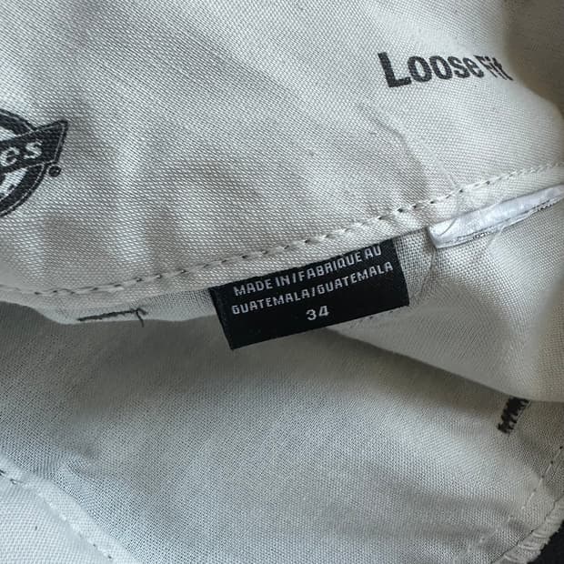 디키즈 루즈핏 버뮤다팬츠 34