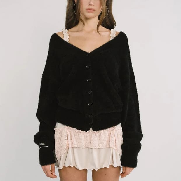 택O 새상품) threerimes fairy knit cardigan