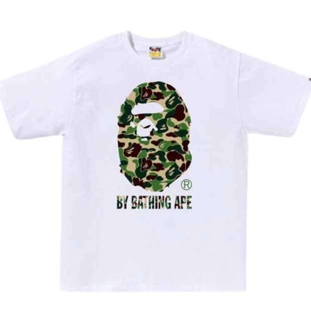 BAPE ABC CAMO BY BATHING APE TEE 베이프 티셔츠
