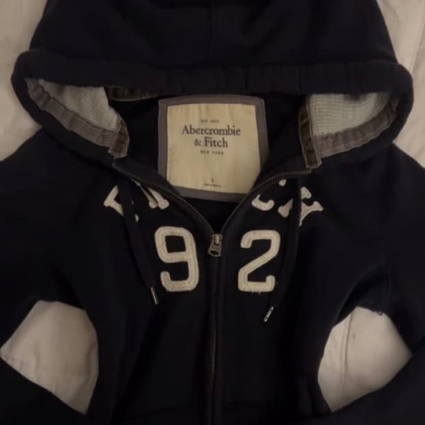 아베크롬비 딱붙핏 후드집업