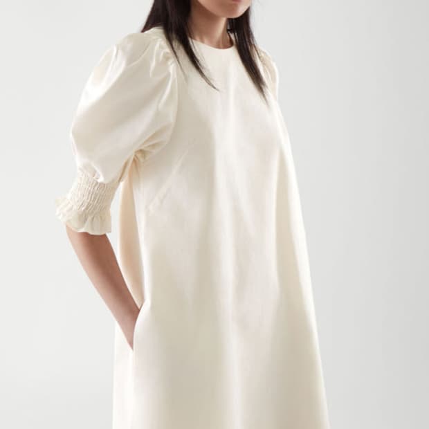 COS 코스 퍼프소매 드레스  34