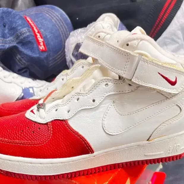 나이키 에어포스1 고추장 97 년 신품