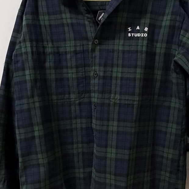 아이앱스튜디오 체크셔츠 M사이즈