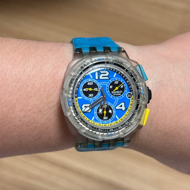 [빈티지 스와치] 90‘s 생산 스쿠버다이버 