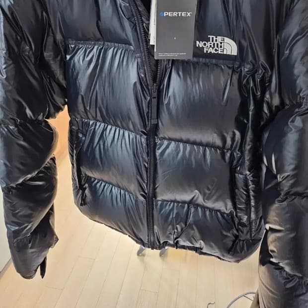 노스페이스 퀀텀 눕시 한정판 구버전 XXL 새상품 블랙