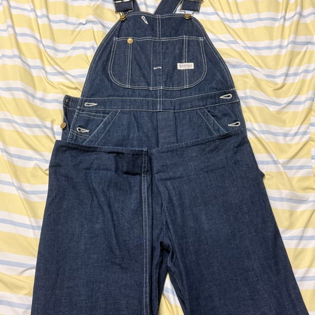 타임원클로딩 엣라코 데님 오버롤 30