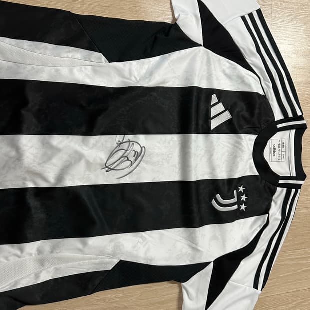 아디다스 유벤투스 2024/25 홈 저지 화이트 블랙 - KR 사이즈 (