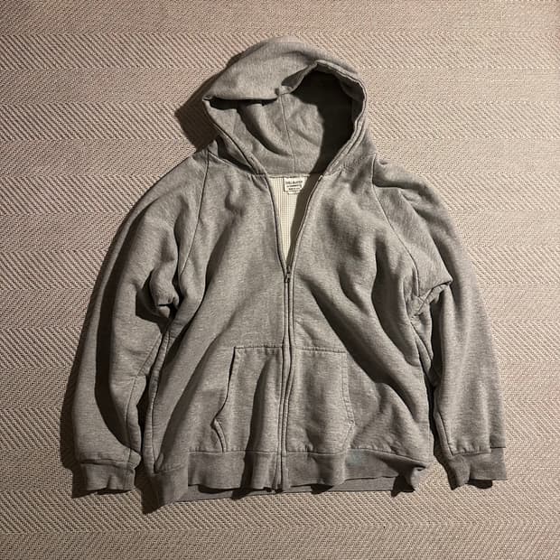 90s 캠버 써멀 후드집업