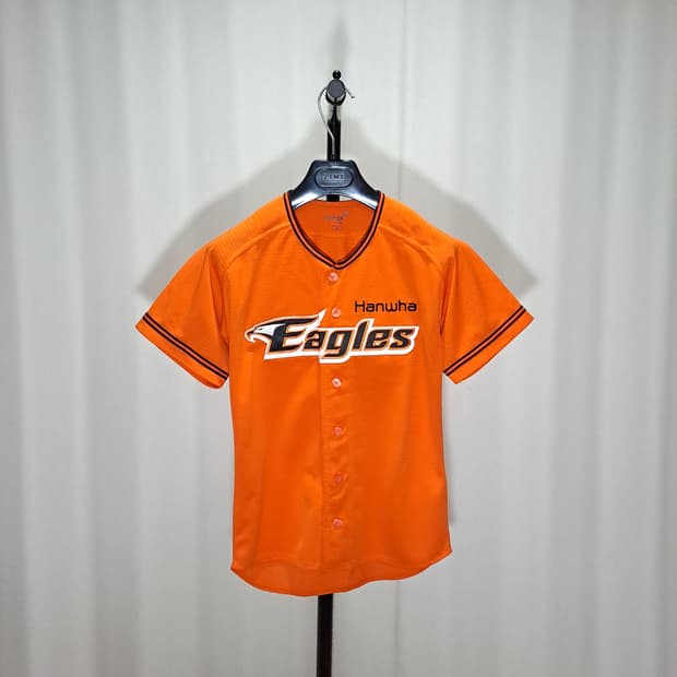 (새상품급 택포) 한화이글스 주황 유니폼 80 B590