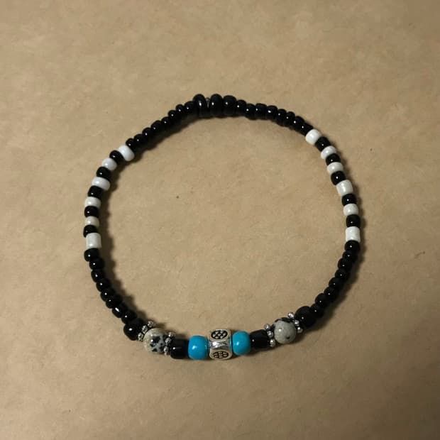 빈티지 비즈 팔찌