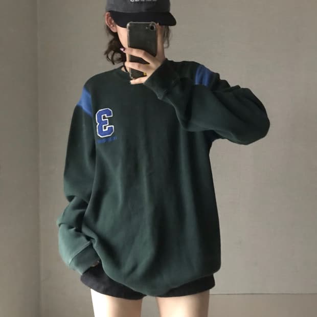 아베크롬비 그린 맨투맨