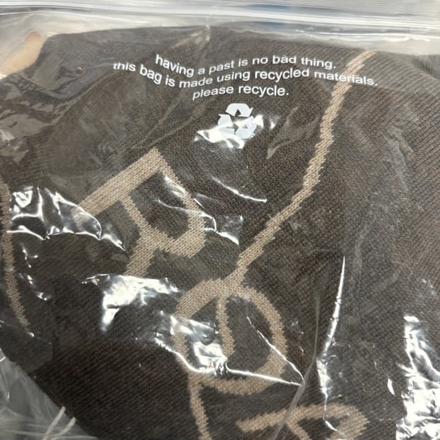 로아 로고 울 비니 브라운 - 25FW 미개봉 새제품 판매