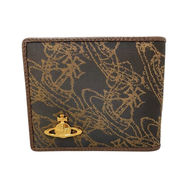 비비안 웨스트우드 오브 패턴 지갑