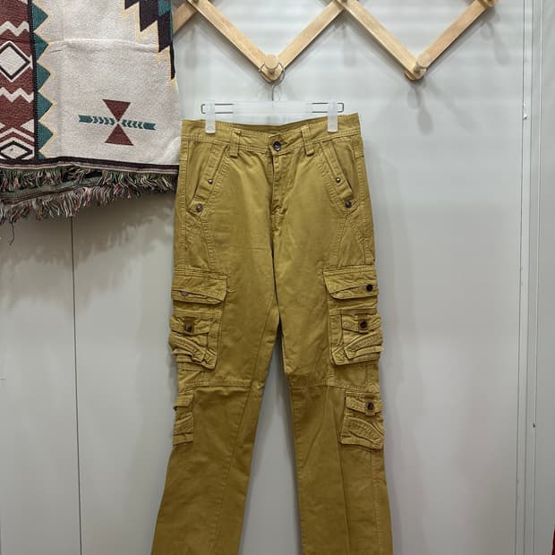 JUNYE JEANS 밀리터리 탄창 카고팬츠 데드스탁 31