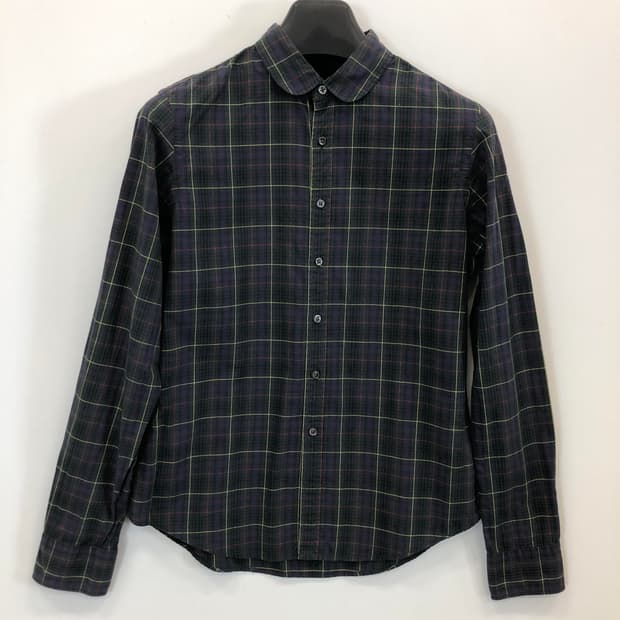 폴로 랄프로렌 타탄체크 패턴셔츠 100