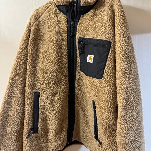 칼하트 WIP 쉐르파 플리스 자켓 후리스