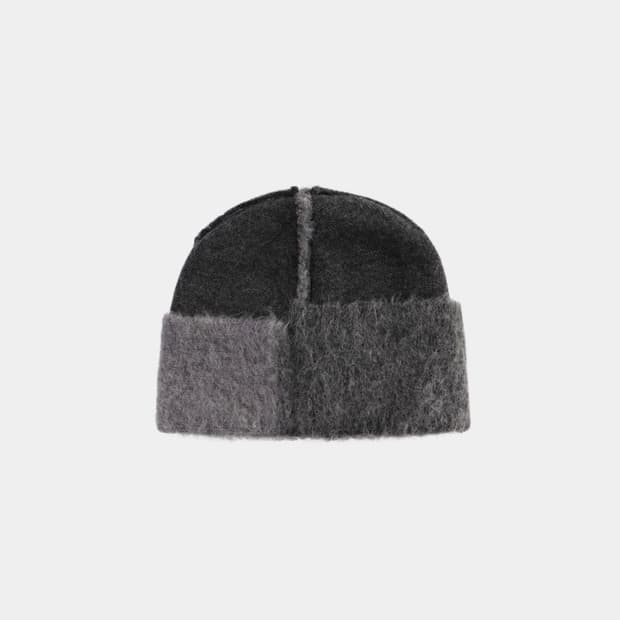 0tape 공테잎 REVERISIBLE BEANIE GREY