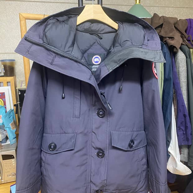 캐나다구스 여성 패딩 네이비 S