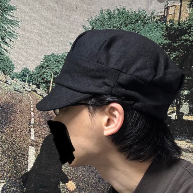 Coeur 울 캐스킷 블랙