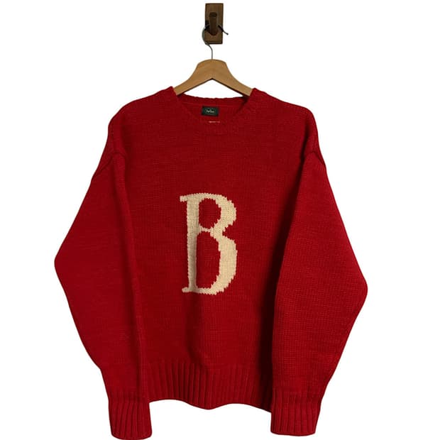 더바넷 알파벳 울 니트