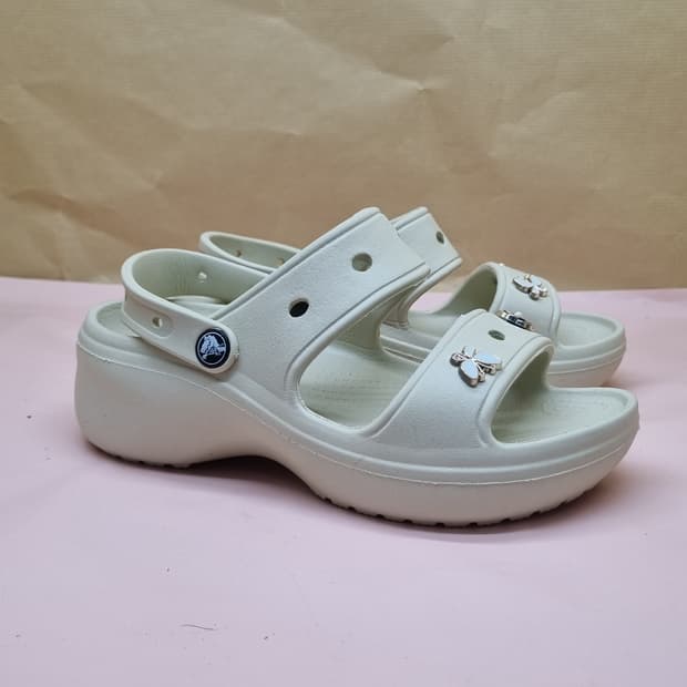 크록스 클래식 크러쉬 여성샌들 w7 240 굽5