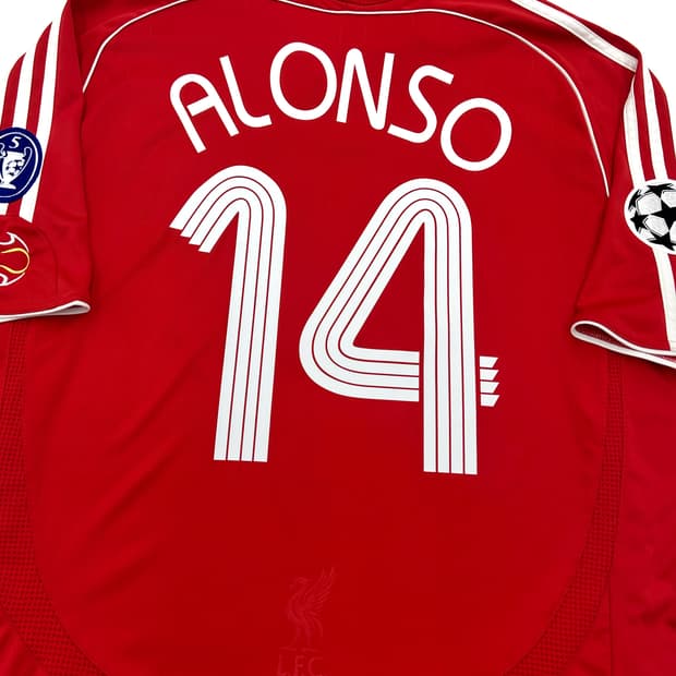 아디다스 06-08 리버풀 홈 챔스킷 사비 알론소