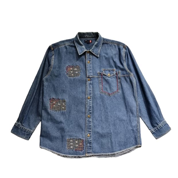 JPN vintage 데님셔츠 