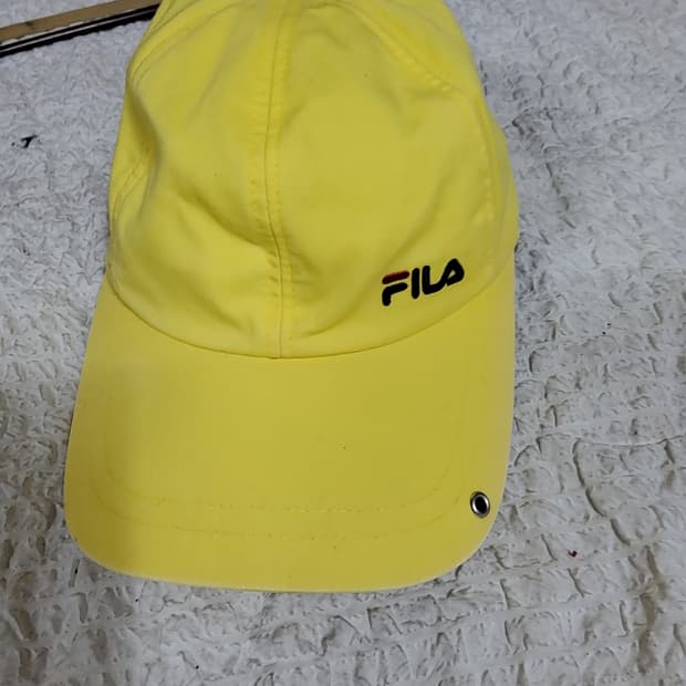 Fila. 노란 볼캡
