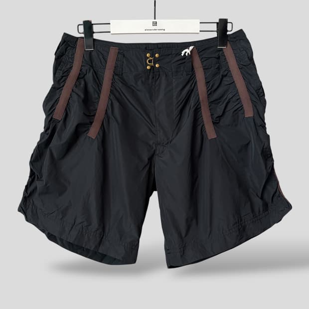 (1)kolor beacon 컬러 비콘 19ss 폴리 반바지