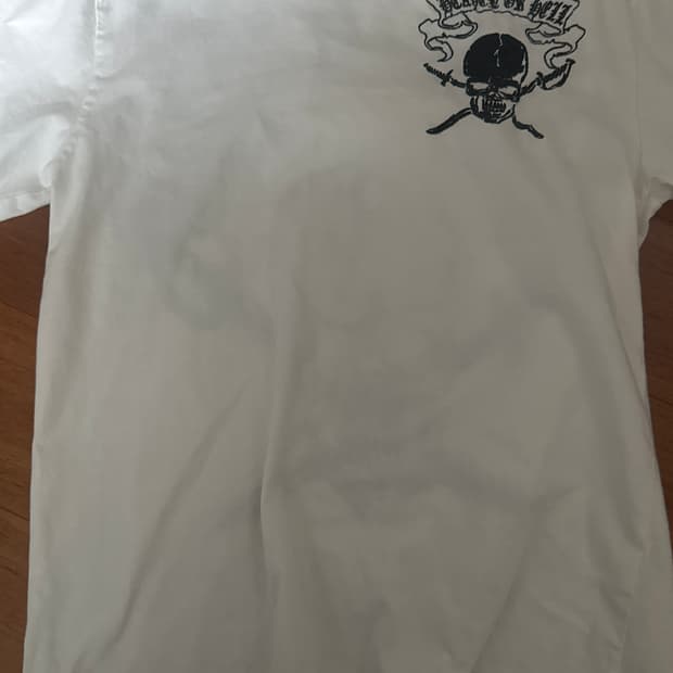 일본 빈티지 슬리브 펑크 와투케