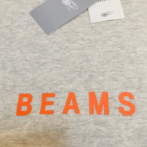 빔즈 beams 로고 맨투맨 L