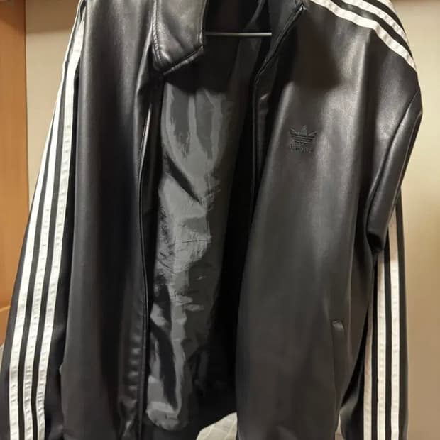 아디다스 포우 레더 자켓 2XL