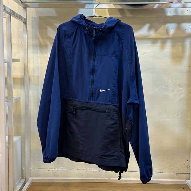 나이키 아노락 후드 바람막이 네이비 XL